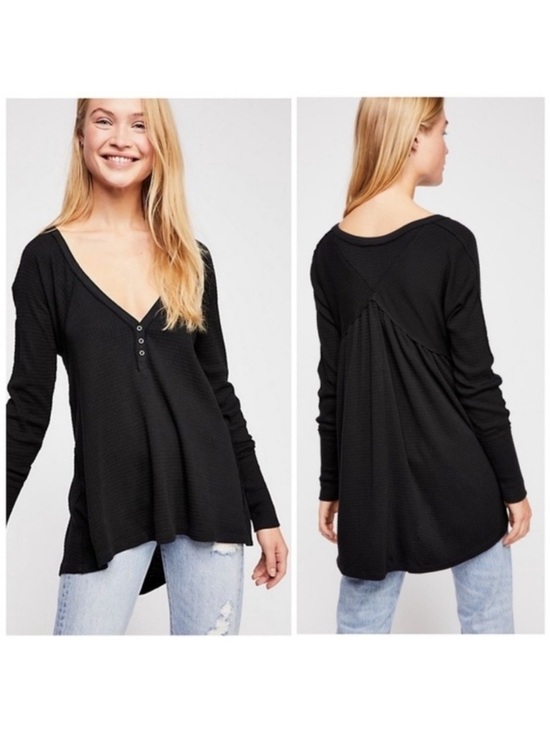 Free People Tops - Free People We The Free Citrine Henley Large